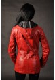 Dámska kožená bunda Julia red